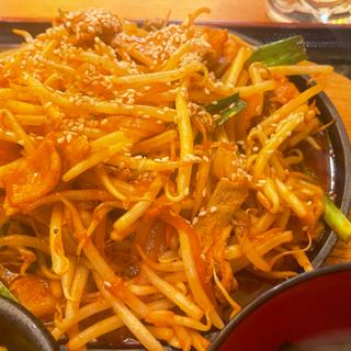 豚キムチ炒め(鶴レモン)