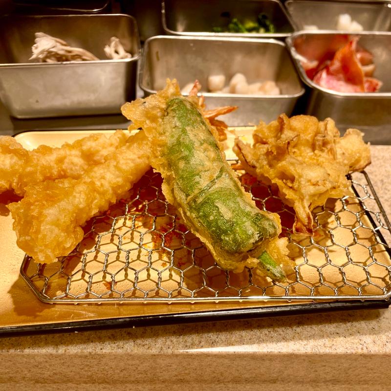 まきの定食(天ぷらまきの梅田店)