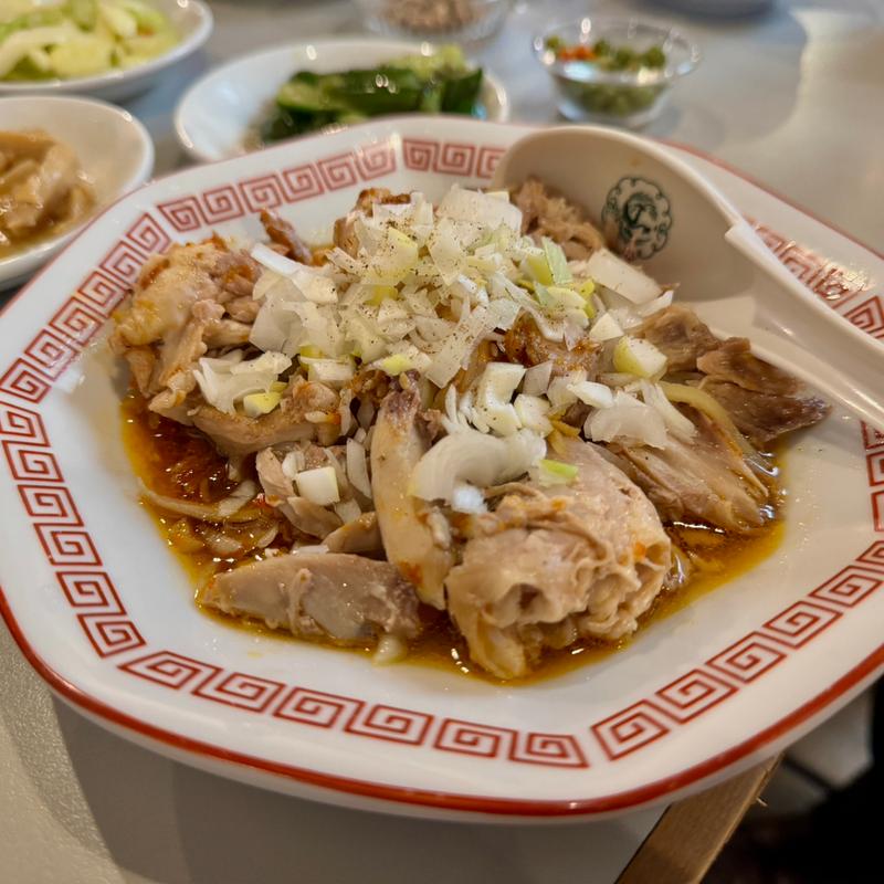 よだれ鶏(大衆ギョーザスタンドウーロン)