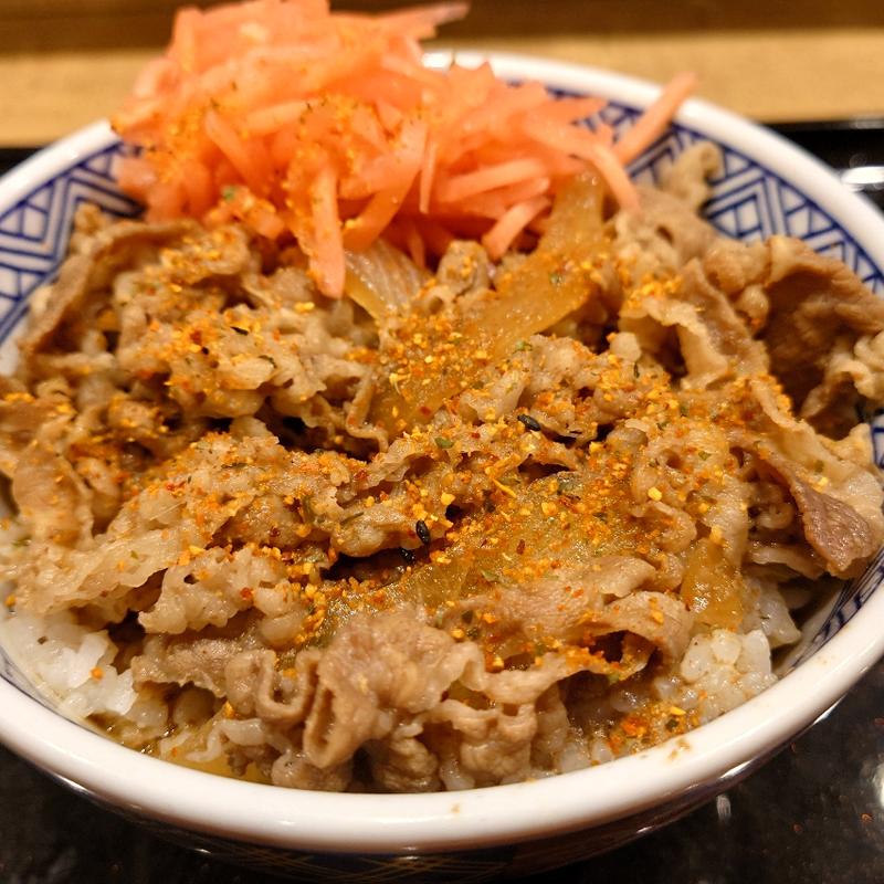 牛丼　並盛(吉野家 柏西口店)