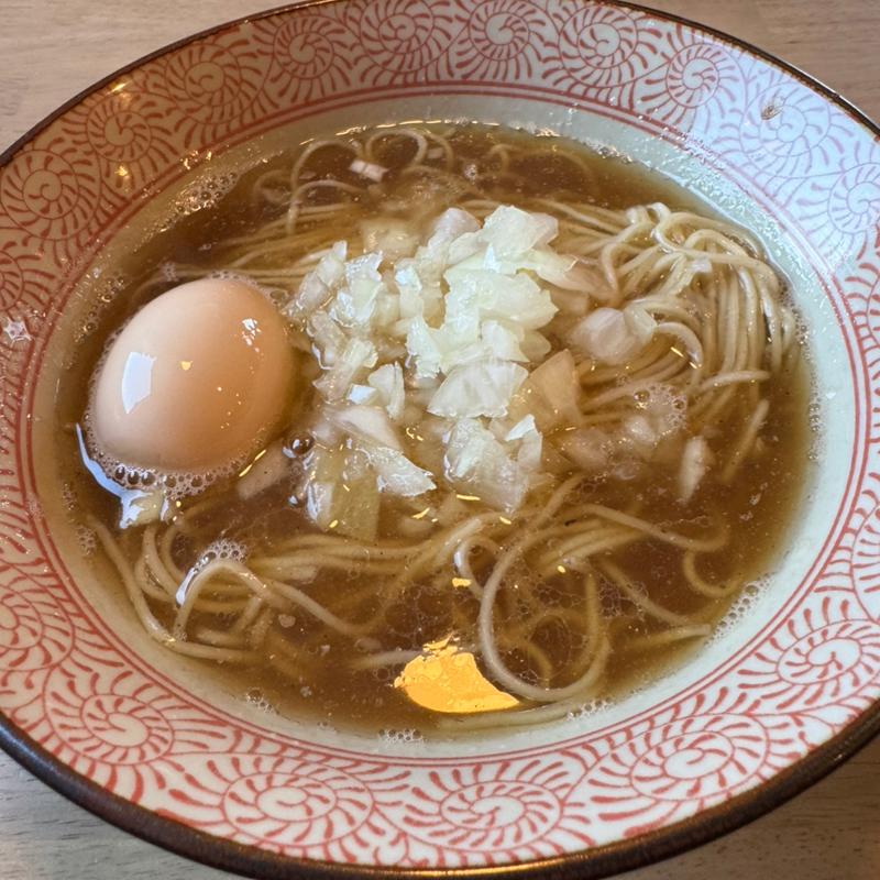 朝ラーメン(味玉)(麺屋いとう 東金店（旧店名：ISEEBISOBA ITO）)