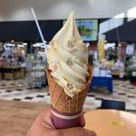 柚奈ソフトクリーム(阿波和三盆ソフト｢そらいろ｣(道の駅いたの軽飲食))
