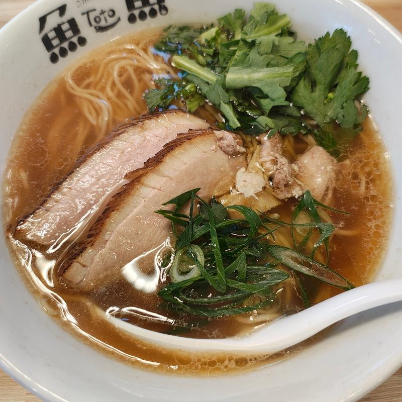 雉と鴨らぁ麺(らぁ麺 ととホンテン)