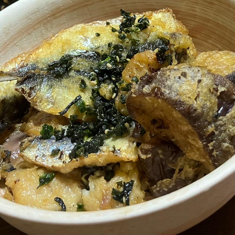 あじ天ぷら(くら天然魚市場)