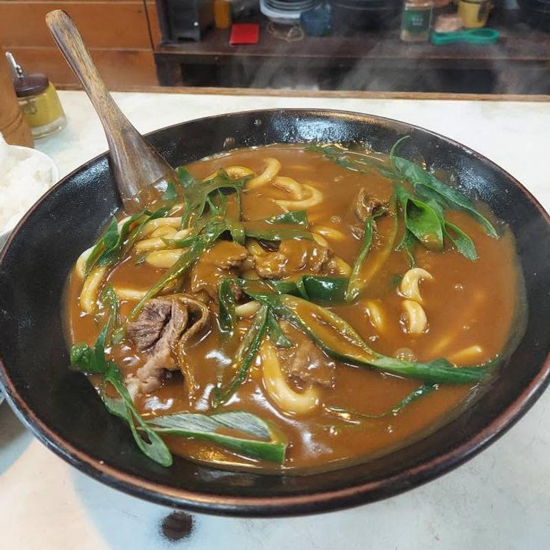 カレーうどん 3玉(松家)