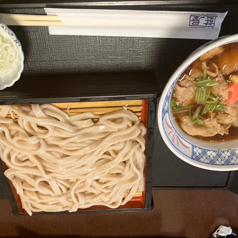 豚肉つけ汁うどん(藍屋静岡東千代田店)