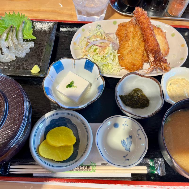 豊前海　地魚フライ定食(漁師食堂うのしま豊築丸)