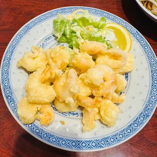 小エビ天