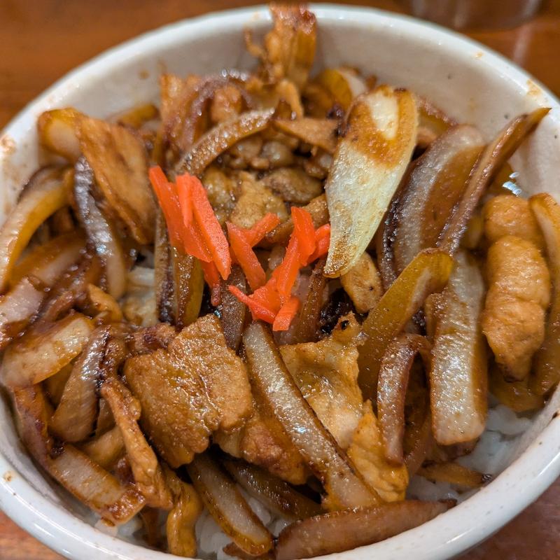 ミニ焼きぶた丼(おやじ 本荘店 )