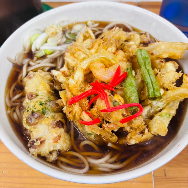 かき揚げそば大(鶏だし そば うどん 三丁目 立)