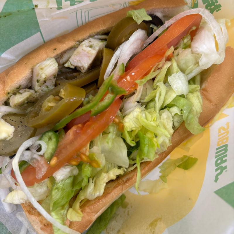 カリとろチーズバジルチキン(サブウェイ ザ・スクエア聖蹟桜ヶ丘店)