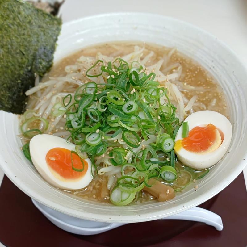 もやしそば 味噌 中盛り 玉子(麺や光)