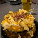 ホルモン麻婆豆腐