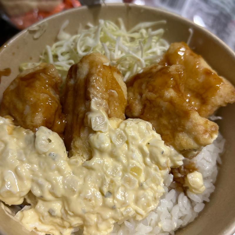 鹿児島県産桜島どりのチキン南蛮丼(ローソン ＪＰローソン赤れんがテラス店)