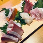 日替わりお刺身盛り合わせ(宇和島グルメ寿司 すしえもん)