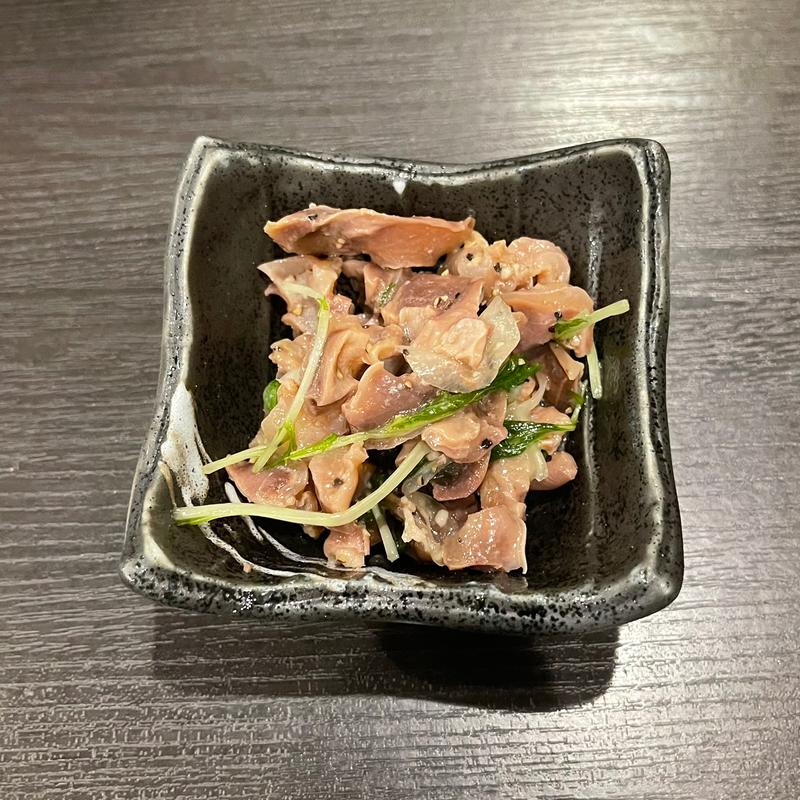 付き出し(炭火焼鳥　くわどり)