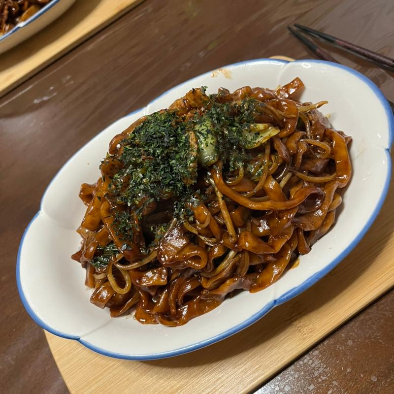 上海焼きそば(創作料理　我家)