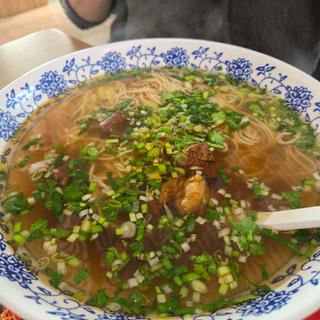 肉ラーメン(北京空港内)