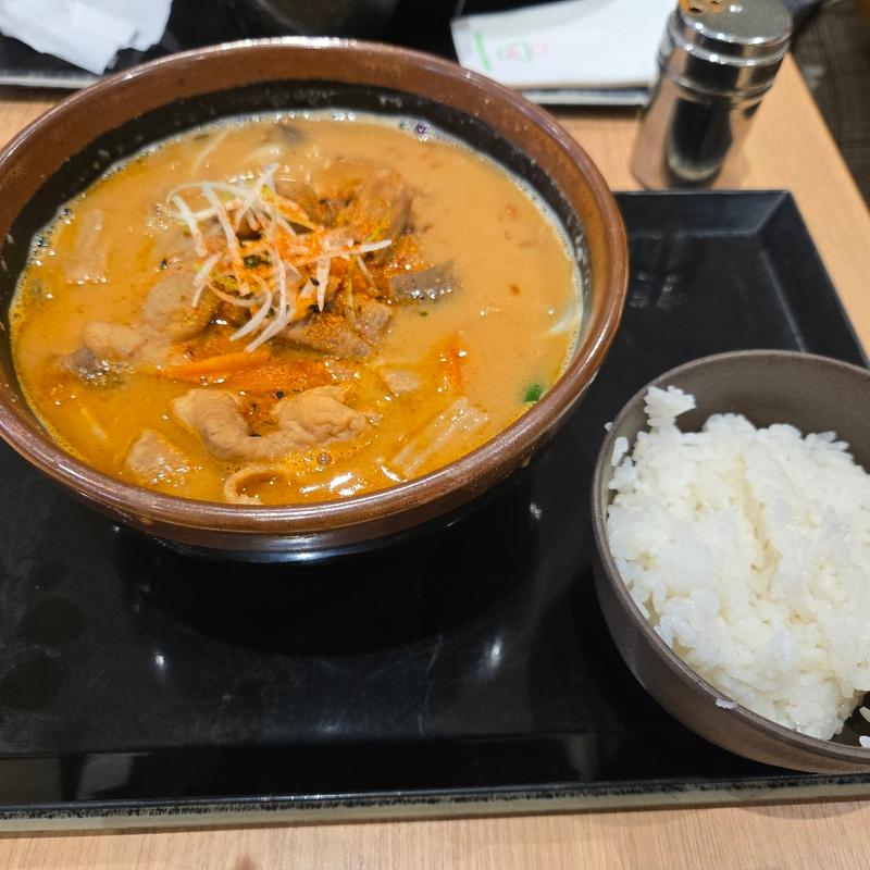 北海道味噌もつ煮ラーメン【限定】(麺場 田所商店 佐倉店)