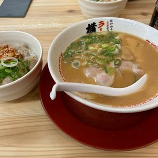 ラーメン(並)&日替わり丼