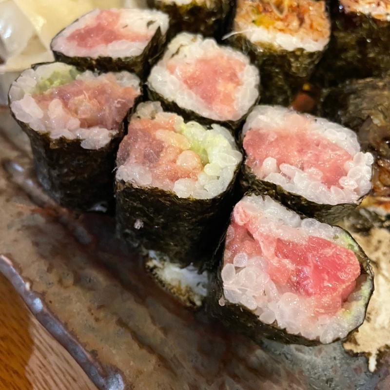 マグロトロ巻き(幸まる)