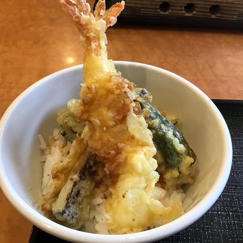 ミニ天丼(味のまるまつ茂庭店)