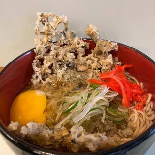 まいたけ天玉そば