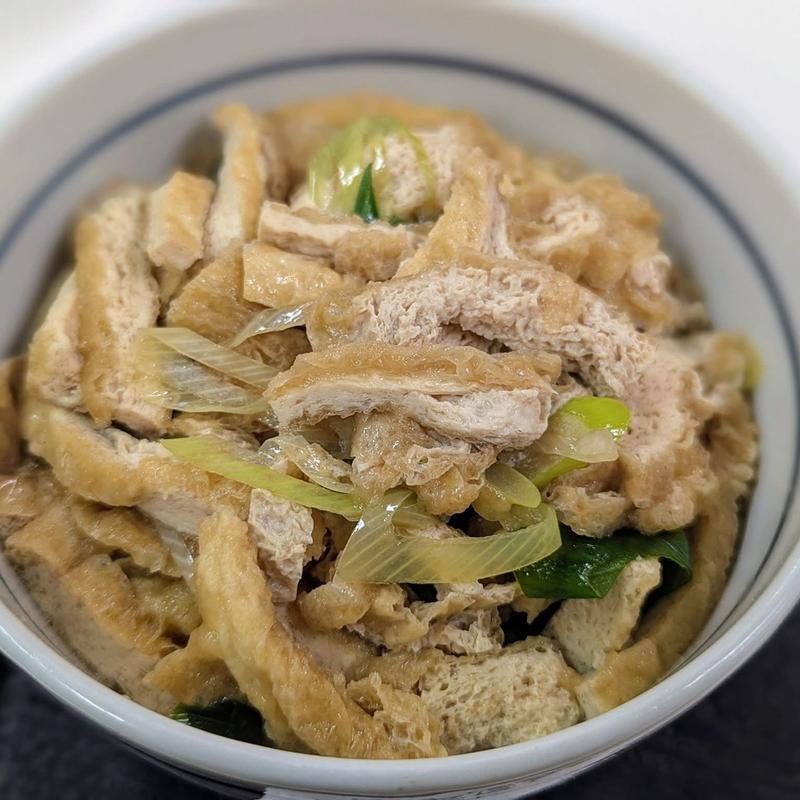 ミニきつね丼(更科本店)