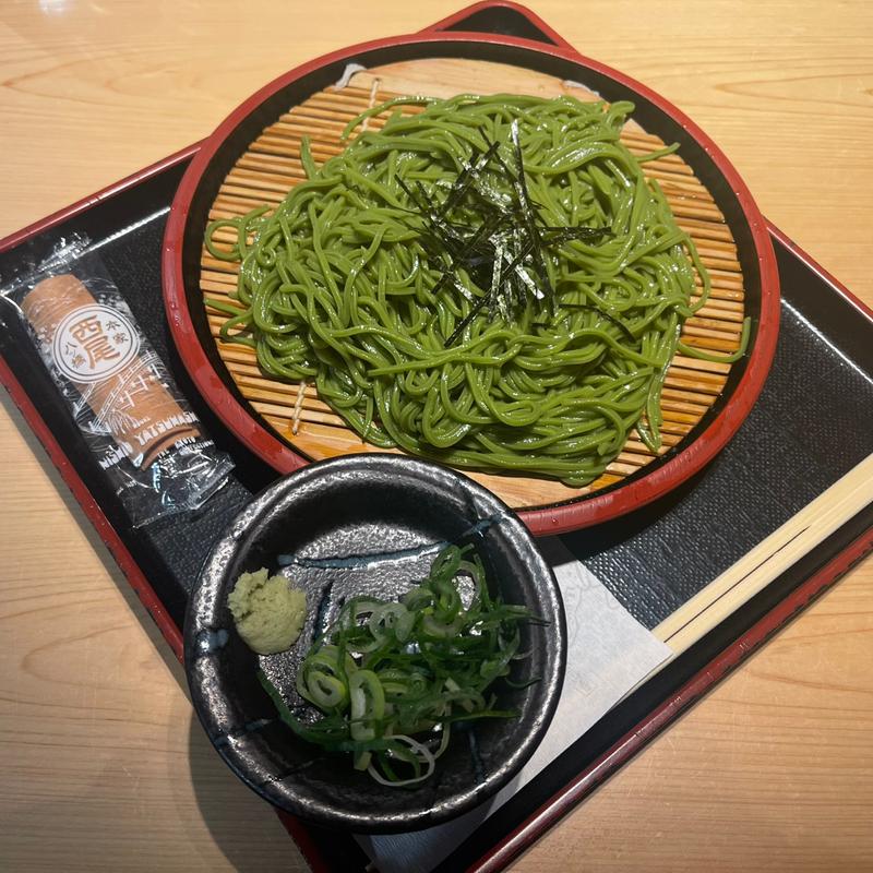 抹茶そば(為治郎 （ためじろう）)
