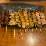 焼き鳥盛り合わせ(一力)