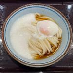 とろ玉ぶっかけうどん(香川一福 カメイドクロック店)