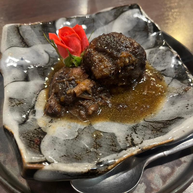 13,500円　黒毛和牛煮込(伊中同宴 KAZU)