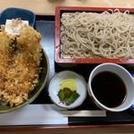 イカ天丼もりそばセット