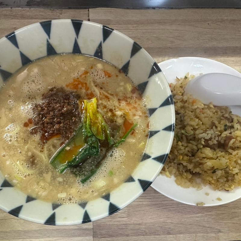 担々麺セット(桂花)