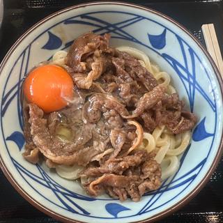 牛すき釜玉