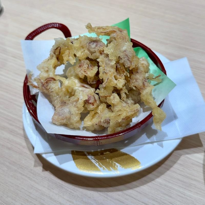 ほたるいか天ぷら(すし銚子丸 亀戸店)
