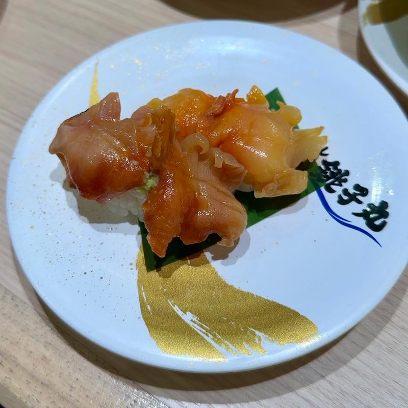 活赤貝(すし銚子丸 亀戸店)