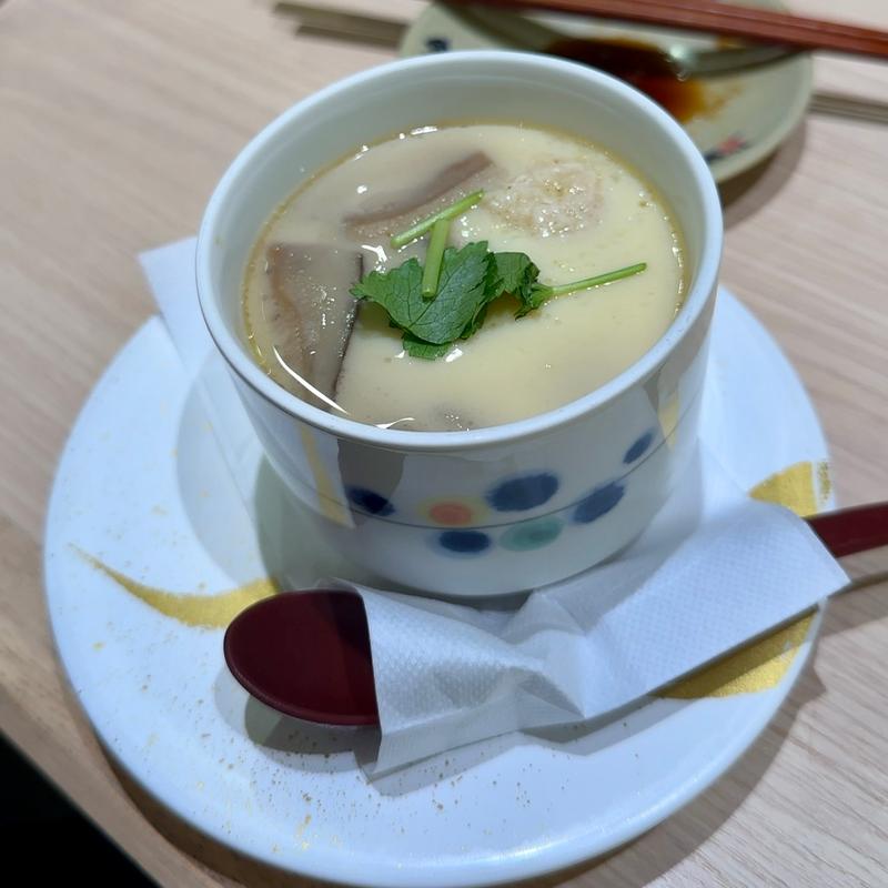 茶碗蒸し(すし銚子丸 亀戸店)