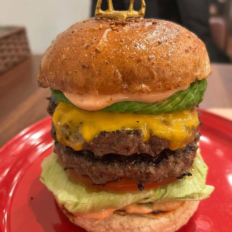 アボガドチーズバーガー パテ(Golden Gate Burger)