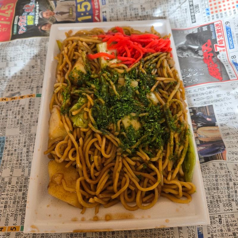 ポテト入り焼きそば【大盛】(とみや)