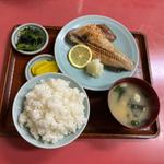 縞ホッケ焼定食