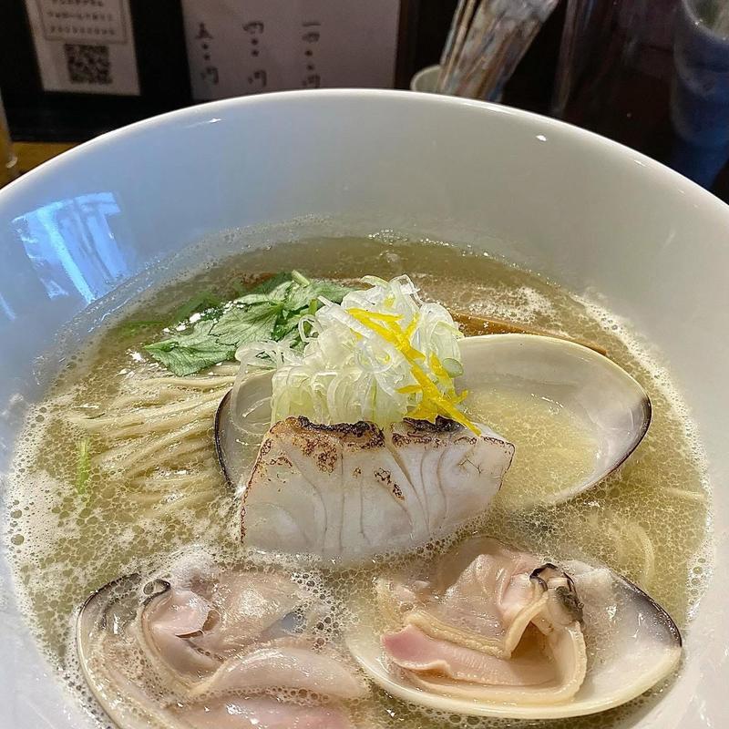 新 鯛と蛤のらーめん(鰯屋カタクチ｜天王寺/上本町/谷町九丁目 居酒屋)