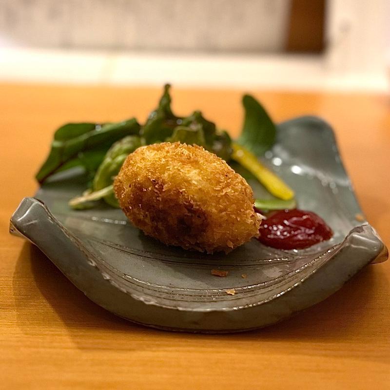 蟹クリームコロッケ(麩屋町 久らく (くらく))