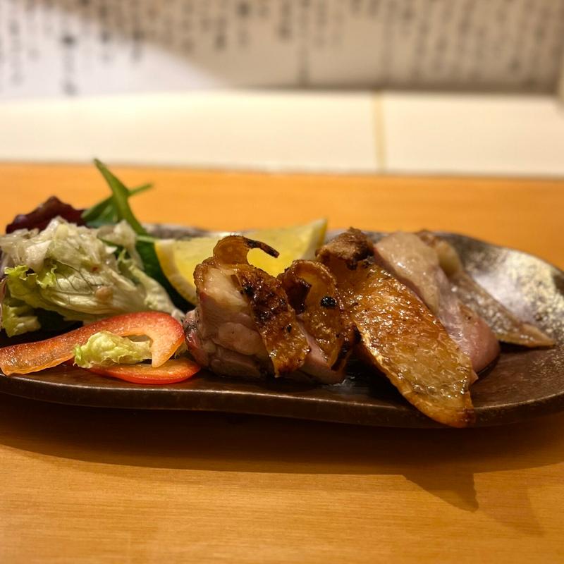 地鶏の炭焼き(麩屋町 久らく (くらく))