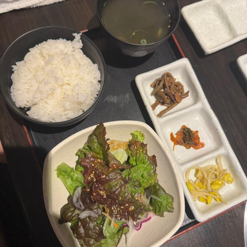 ロース定食(うしくろ 菊川店)