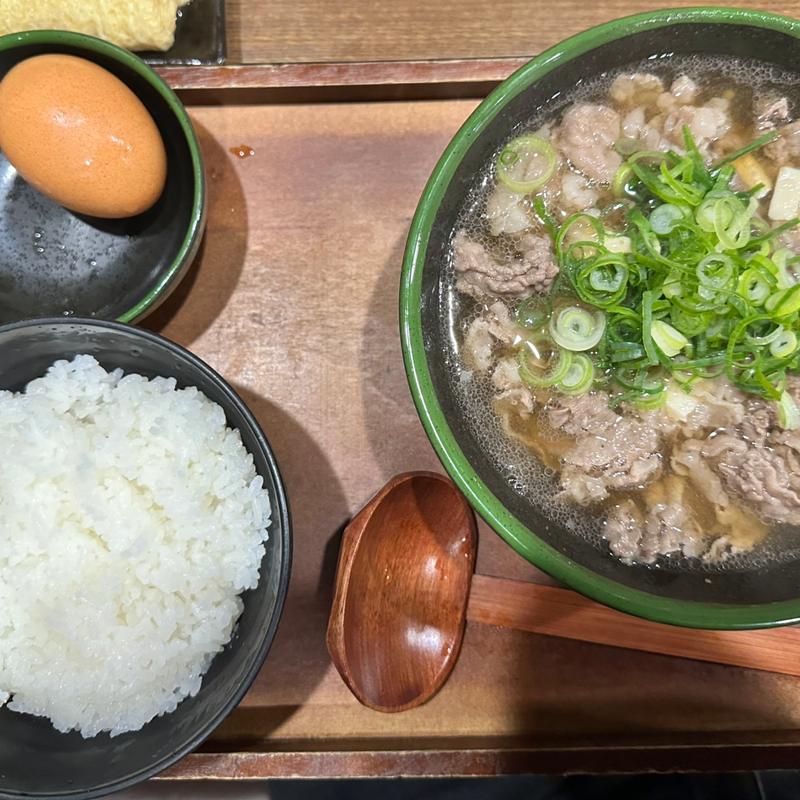 肉すいと卵かけめし(やまや)