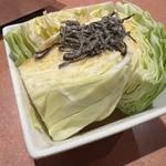 塩キャベツ(焼肉 縁)