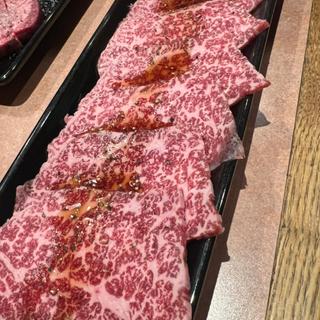 黒毛和牛内もも薄焼きポン酢(焼肉 縁)