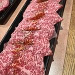 黒毛和牛内もも薄焼きポン酢