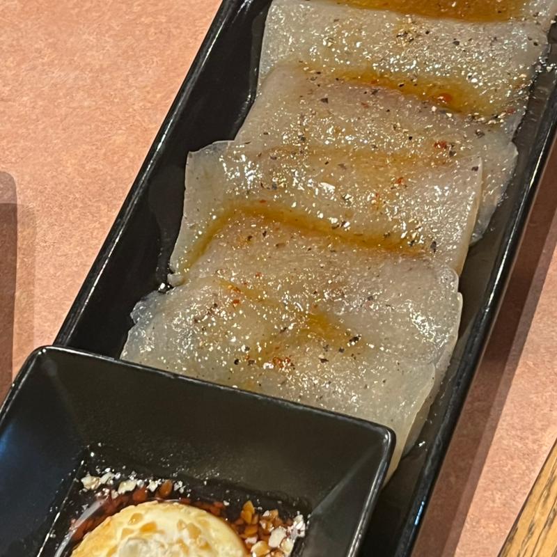 焼きコンニャクマヨネーズ(焼肉 縁)